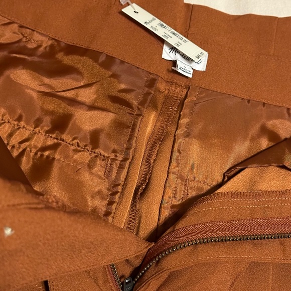 NWT Madewell Drapey Paper Bag Pants, Tie Waist, 4 - Picture 6 of 9